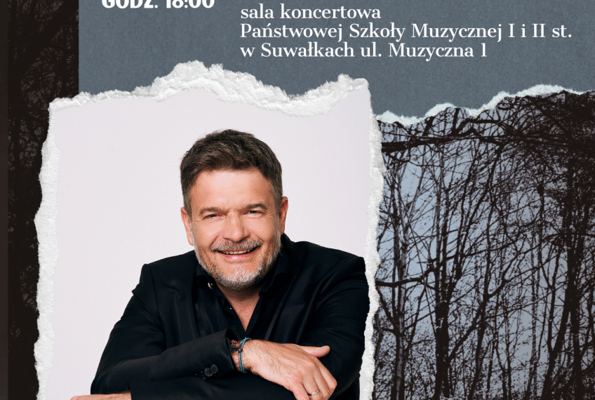 Suwałki: Spotkanie z Igorem Brejdygantem z okazji 80-lecia Biblioteki Publicznej